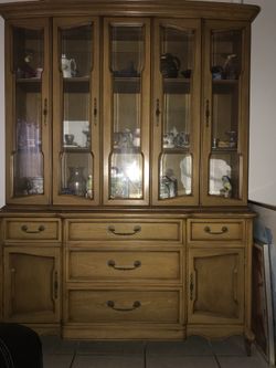 Antique China cabinet
