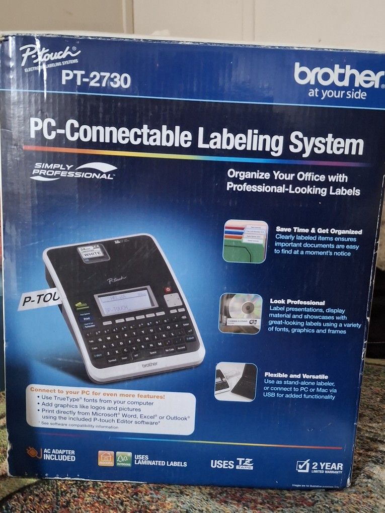 P-touch Professional Labeling System