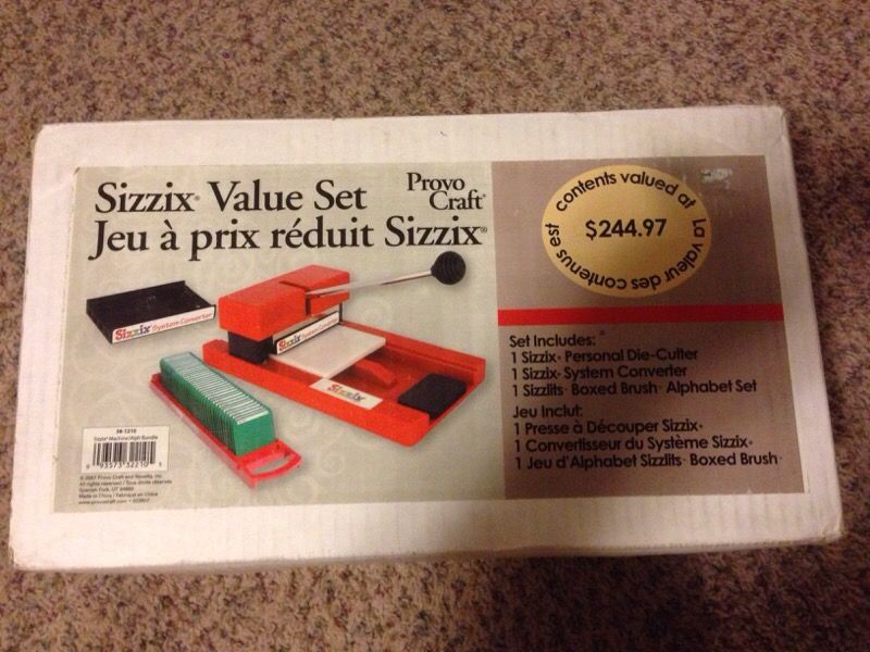 Sizzix die cut