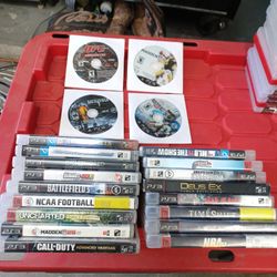 Ps3 Video Games $5 Each NBA Ncaa Call Of Duty NFL