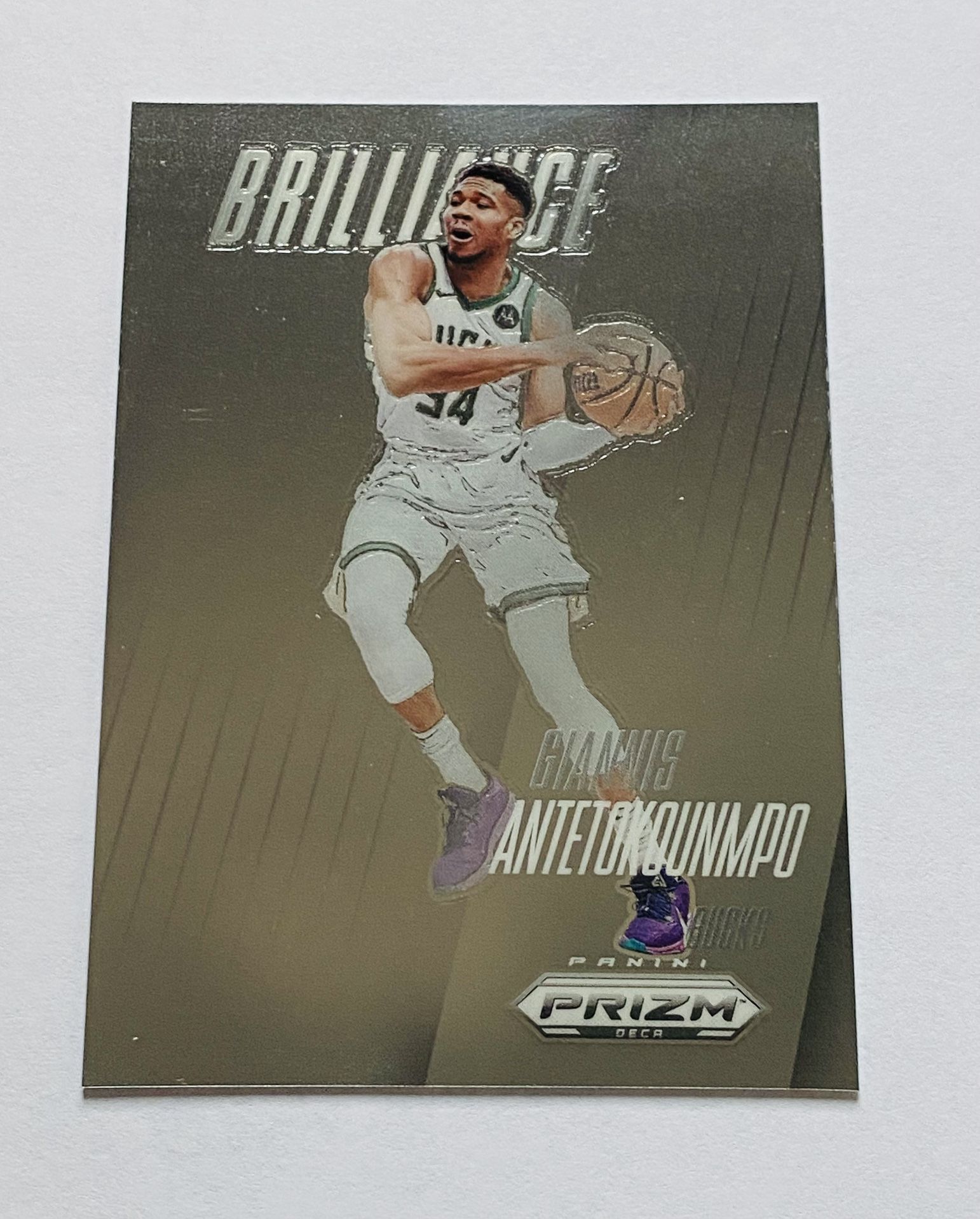 2024-25 Panini Prizm Deca Basketball Giannis Antetokounmpo #6 Brilliance