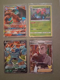 Pokémon TCG Holo Card Lot of 4