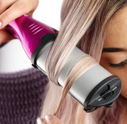 Bed Head Swerve Curve Hair Waver and Wand | 2 Tools in 1, Beachy Waves, Tousled Curls