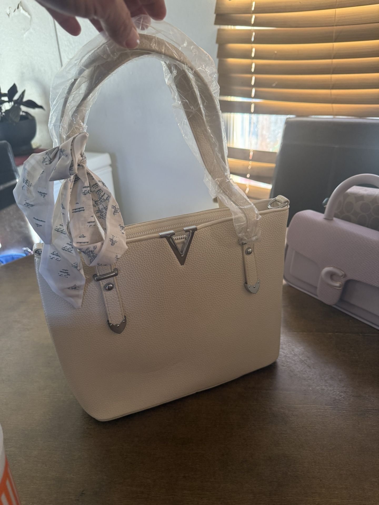 3pc Bag Set, Tote And Mini Tote With Wallet