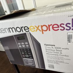 Microwave and toaster oven