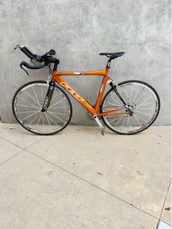 56cm Felt S22 Triathlon Bike (Liquid Orange) - Shimano Ultegra/Dura-Ace w/ Upgrades