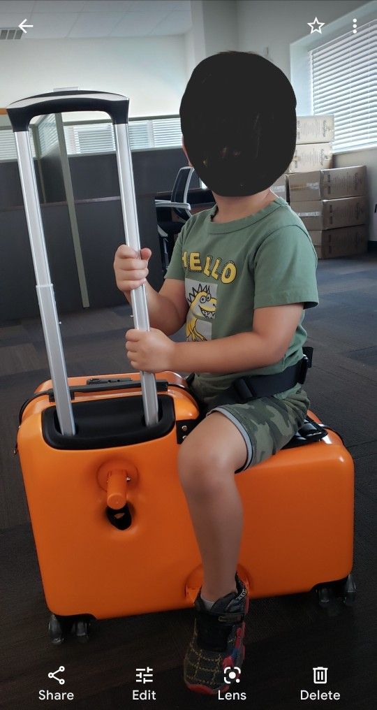 Ride On Carry-On Stroller Luggage For Kids (Each)