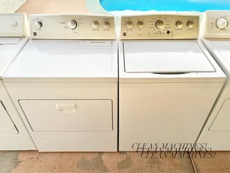 Kenmore 500 Washer and Gas Dryer 90 Day Warranty Some Delivery