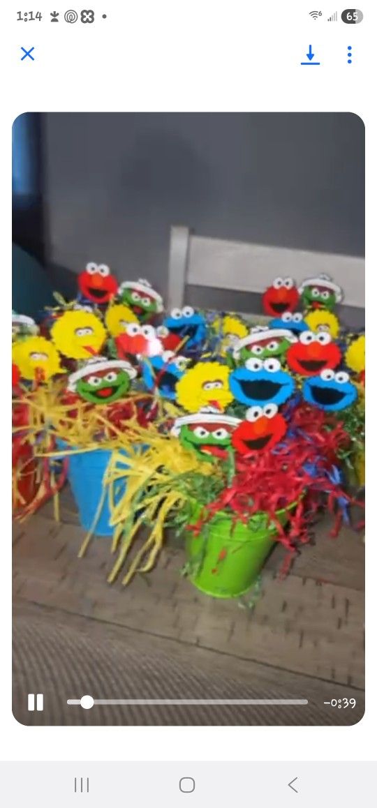 Sesame Street Center Pisces