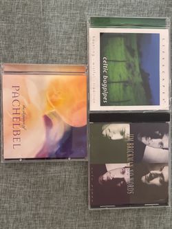 Lot of 3 Music CDs Classical Celtic Piano