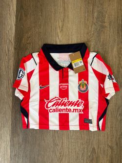 Chivas nike crop blusa women mujer jersey