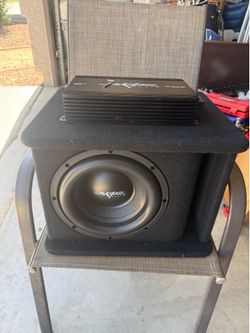 Brand new subwoofer and amp