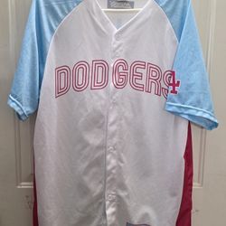 Los Angeles LA Dodgers MLB Mexican Heritage Night SGA Jersey XL ReAD
