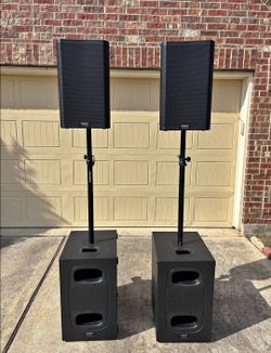 QSC Professional PA Speaker Bundle – KS112 + K12.2 + K10.2 | Excellent Condition