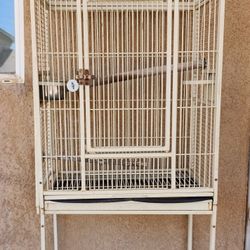 Large Bird Cage with Stand