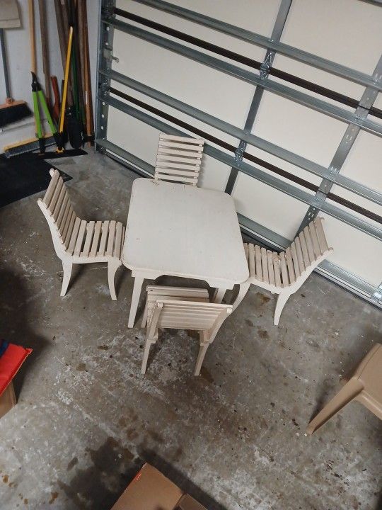 Children's Table And Chairs