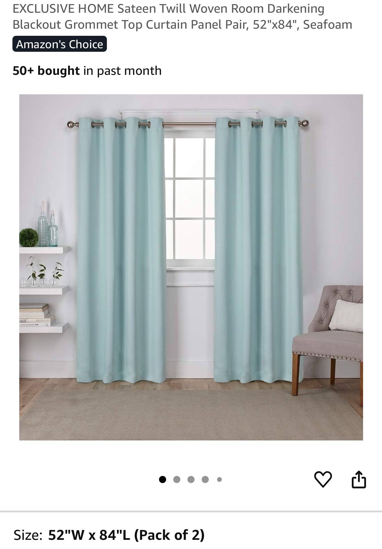 Curtains - 4 Panels
