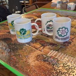 Antique Fitzgeralds Mugs. 