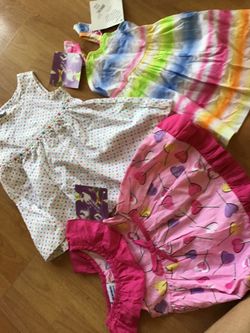 New 3 dress size 6/9 months 6 each or 3/15