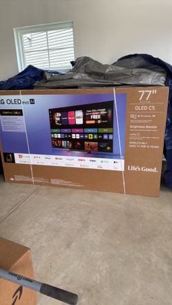 Lg OLED - 77 inch - C5 model - new in box