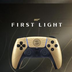 007 First Light Limited Edition Ps5 Controller 
