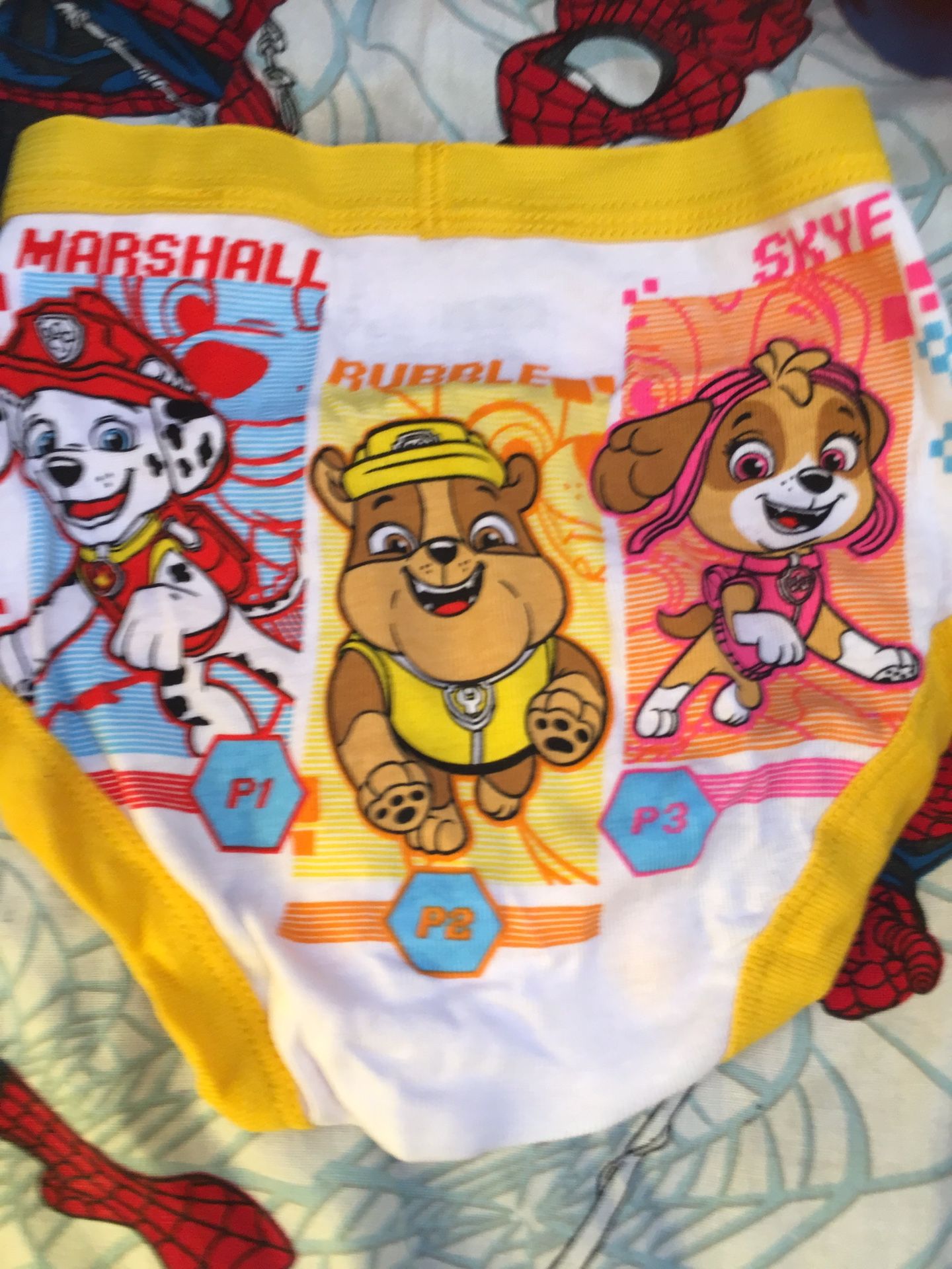 Ropa interior para niños