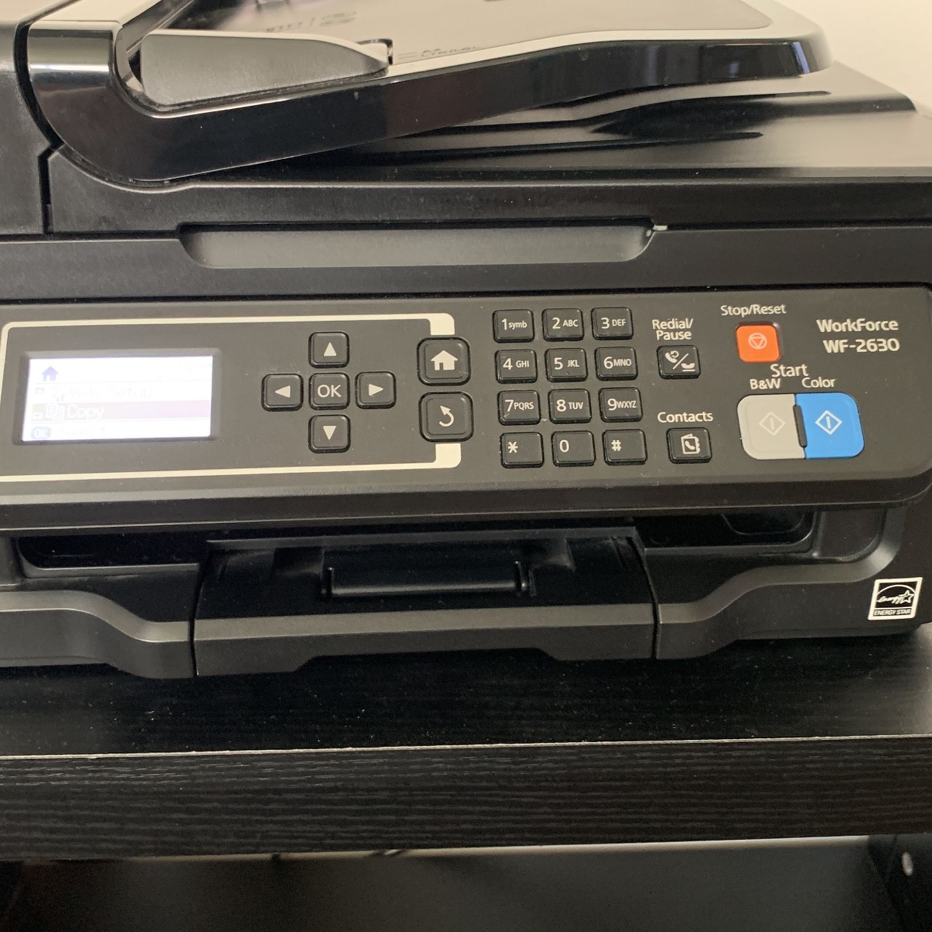 Epson Workforce WF2830 AllinOne Wireless Color Printer with Scanner