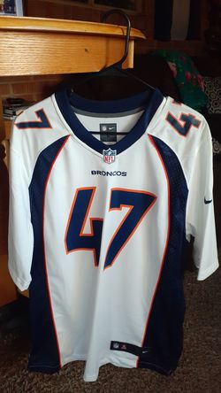 NFL Denver Broncos #47 JEWELL On Field Jersey Size Large