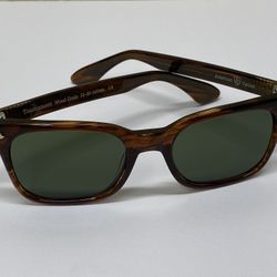 New! AO Tournament Wood Grain Sunglasses Size 52-20-145