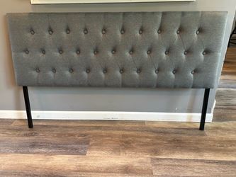 Grey Headboard Queen