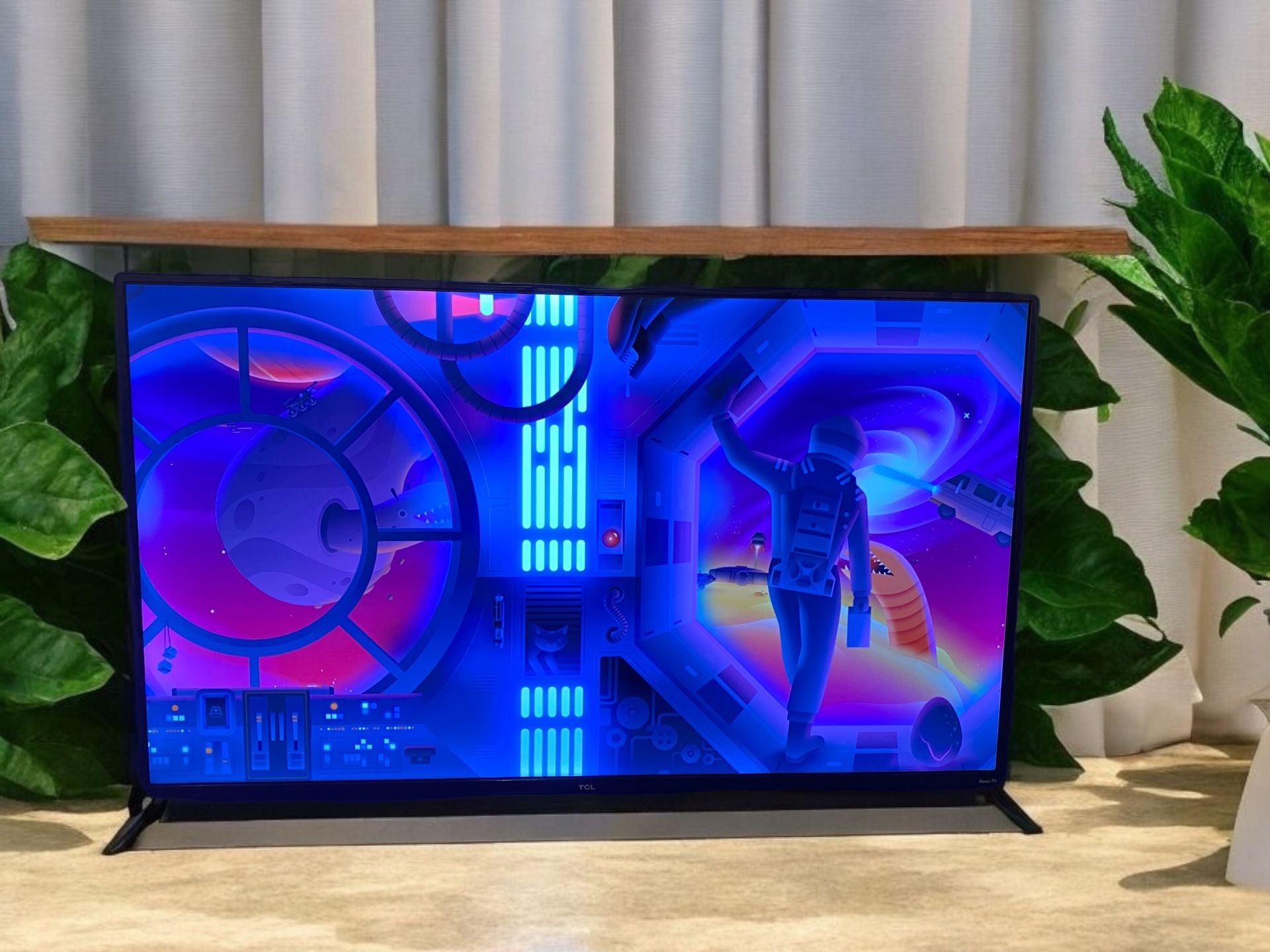 Pre-Owned TCL 55” Roku TV – Streaming Made Simple in Stunning HD