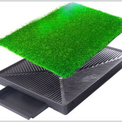 New Puppy dog training pad artificial turf Grass with tray