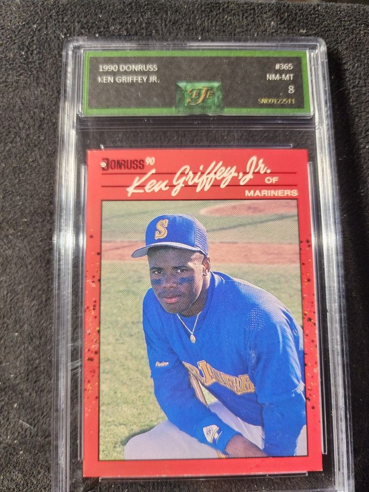 1990 DONRUSS
KEN GRIFFEY JR. #365 EJE 8 NM-MT
