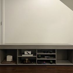 70” Modern Gray Oak TV Stand (MOVING SALE)
