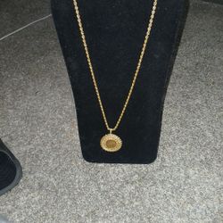 Gold Necklace  Not  Real Gold