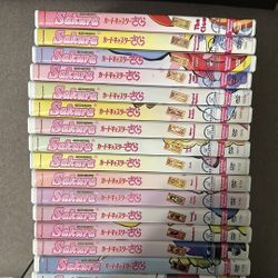 Anime CLAMP Cardcaptor Sakura 1st Release DVDs English Subtitles 16 Volumes, 2-Movie Collection