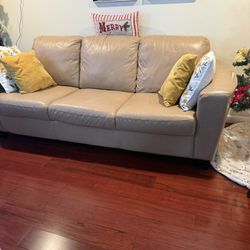 Leather Couch 