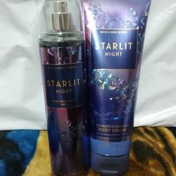 Bath & Body Works Starlit Night Set!