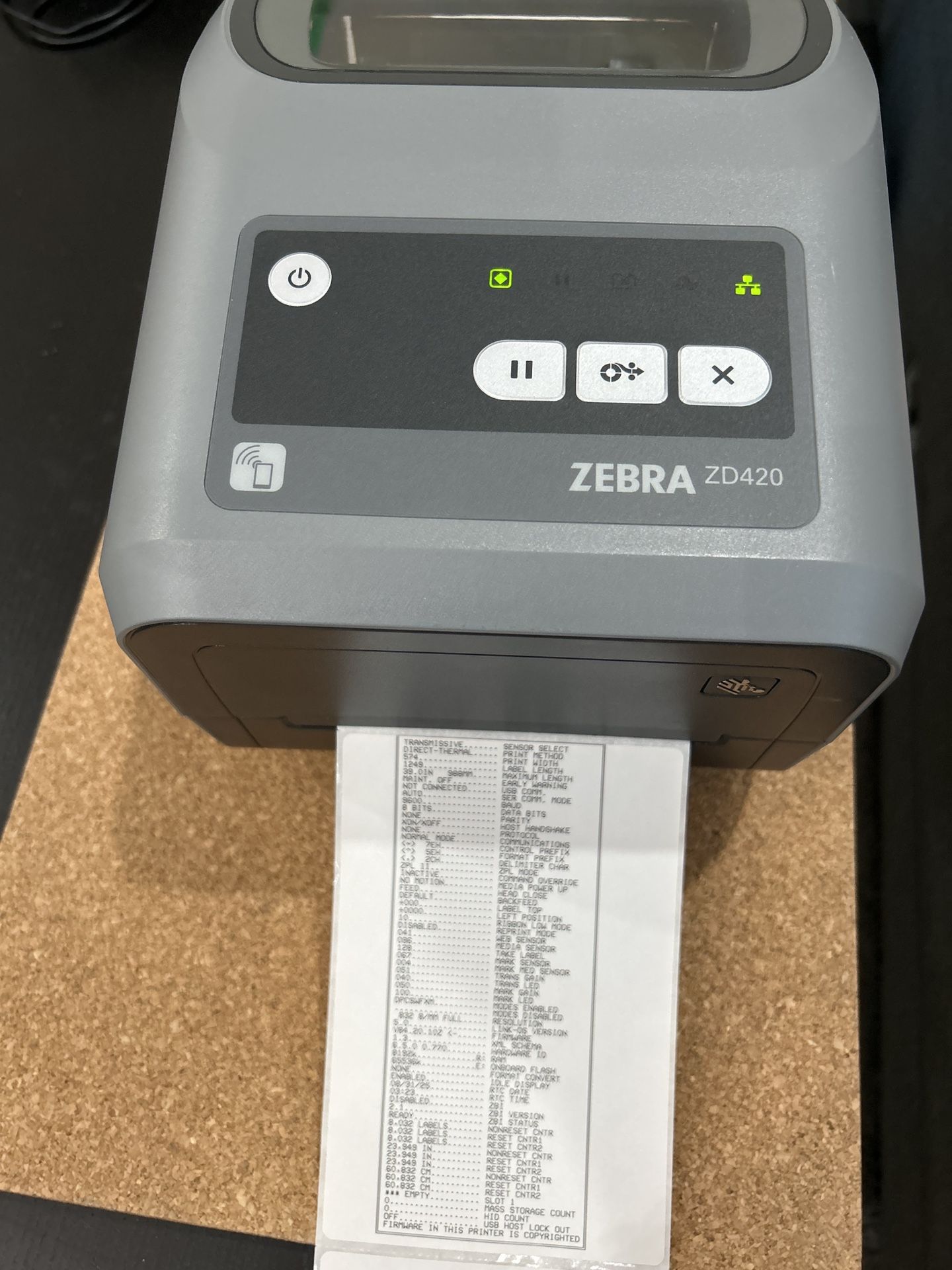 Zebra ZD420 Thermal Label Printer
