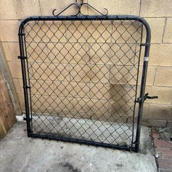 Chain link Front Gate 
