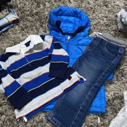 12-18 Month Baby Boy Bundle Jacket Shirt And Pants