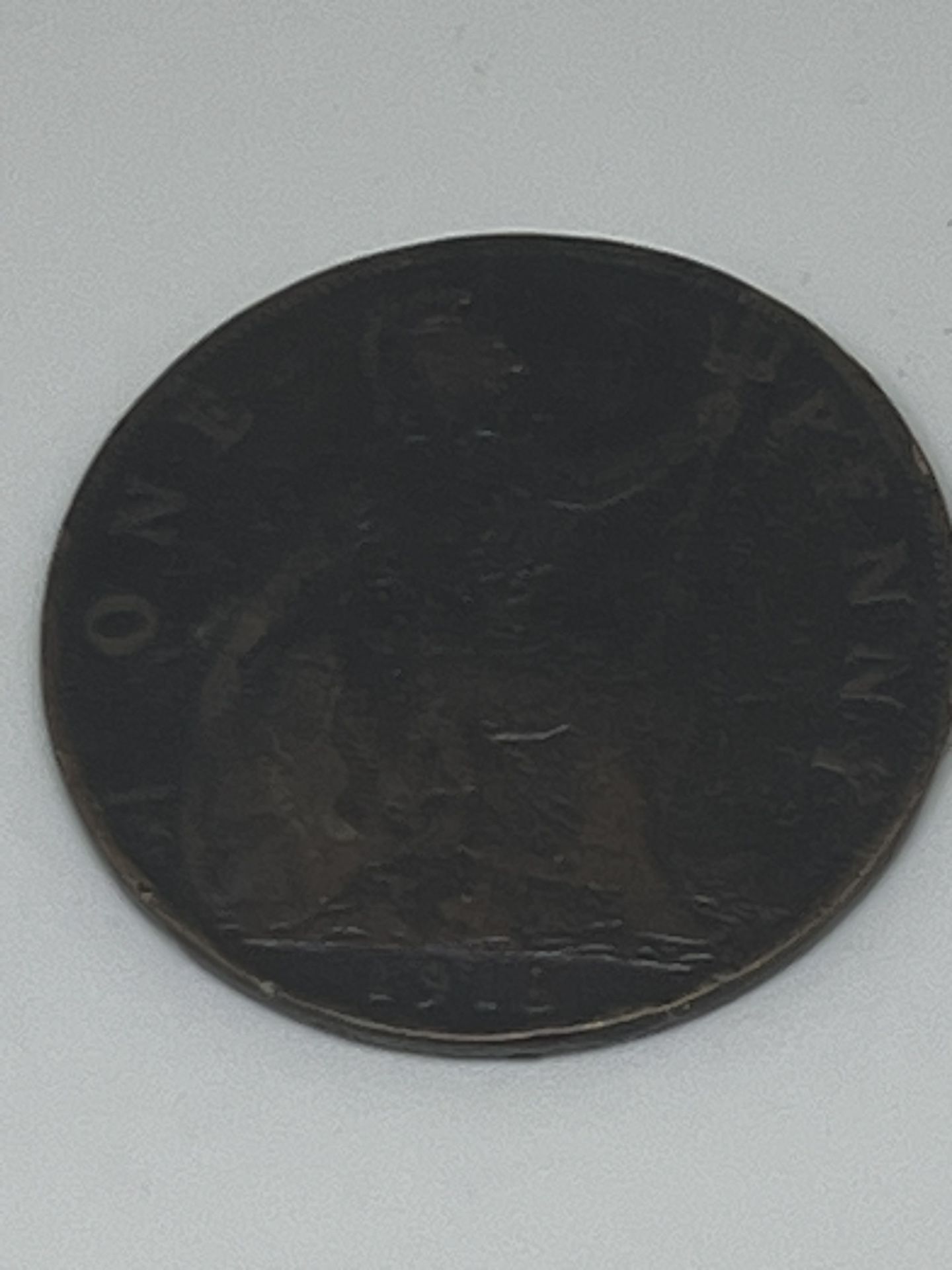 1918 British Penny 
