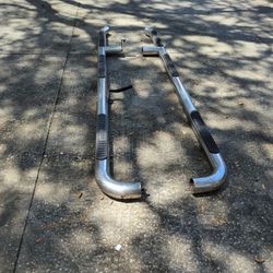 Step Bars Off A GMC