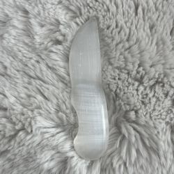 Selenite Crystal Knife – Healing / Meditation / Energy Tool