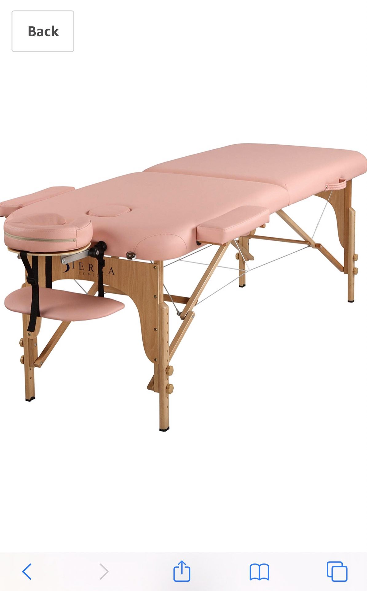 Massage table