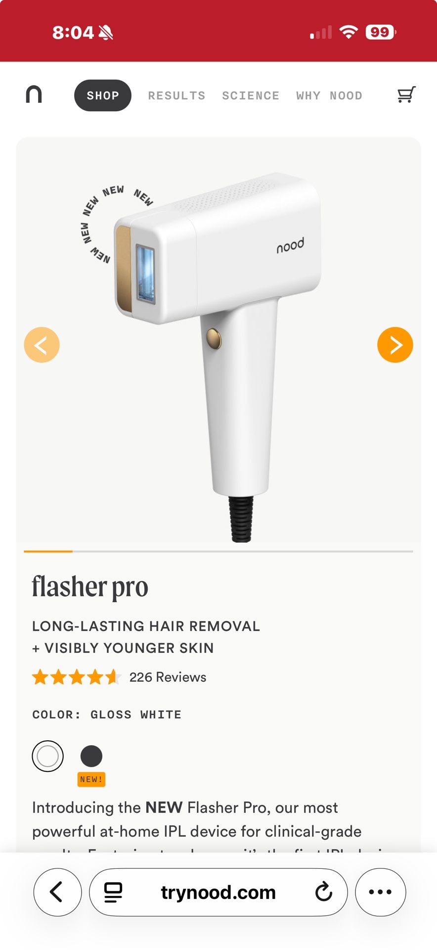 Nood Hair Removal Kit