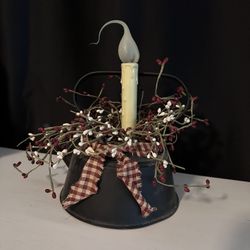 Primitive Country Light Up Kettle