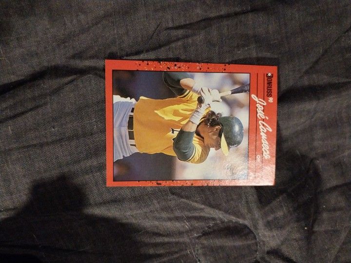 JOSE CONSECO BASEBALL CARD
