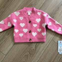 Girls 12 Month Cardigan New 