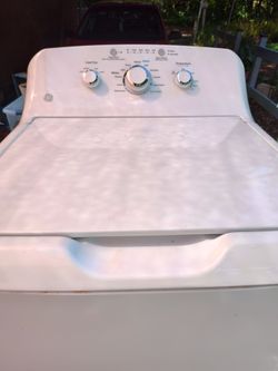 GE washer agitator style limited 90 day guarantee